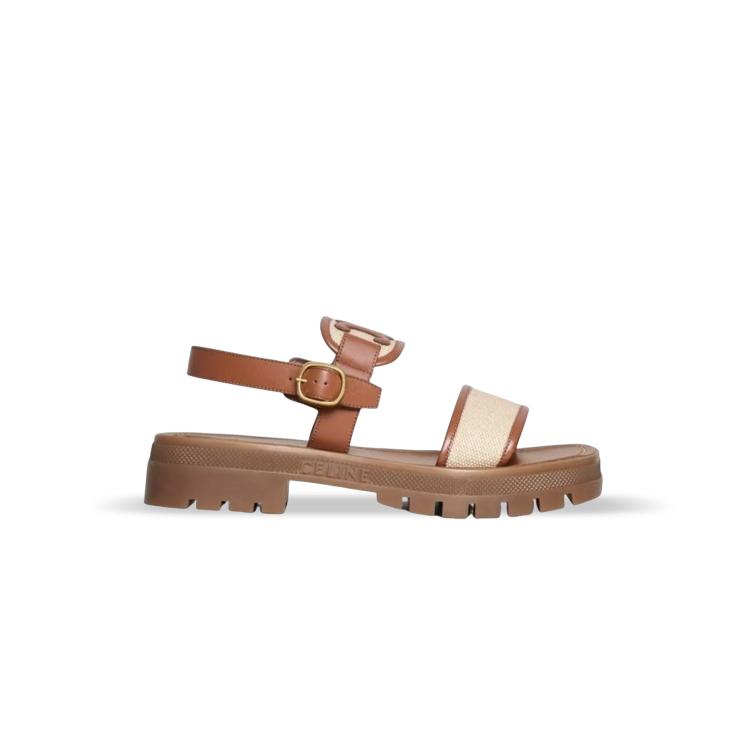 CELINE TRIOMPHE BEACH SANDALS 353872270C04UB